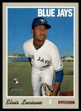 2019 Topps Heritage High Number Baseball #576  Elvis Luciano  RC