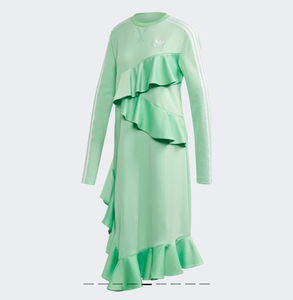 mint green adidas dress