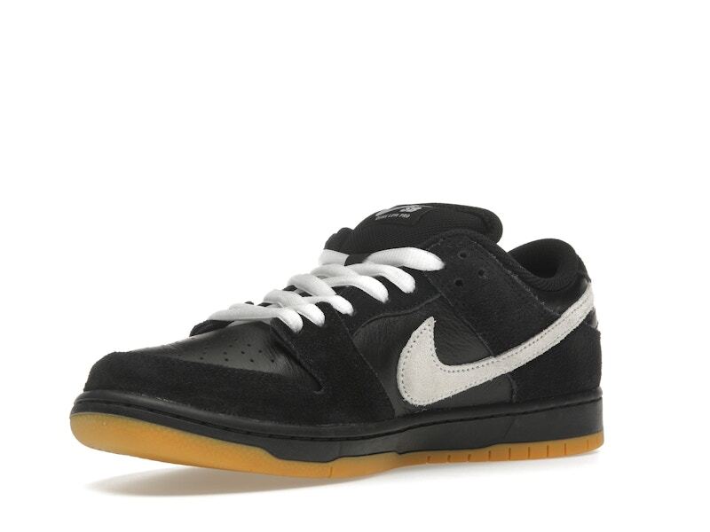 Size 10 - Nike Dunk Pro SB Low Black White Gum for sale online | eBay