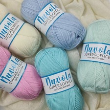 Lana Nuvola Supersoffice 100g Panini Filati Handmade per Ferri e Uncinetti