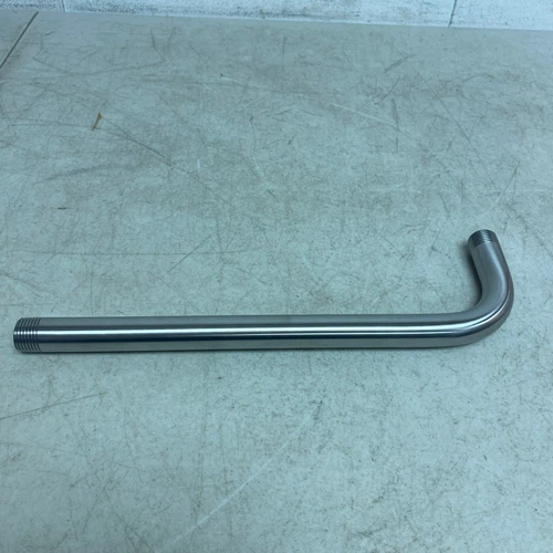 Signature Hardware 12" Shower Arm & Flange Brushed Nickel SHRSA123BG - Picture 8 of 15