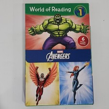 World of Reading Marvel Avengers Boxed Set: Level 1, 6 Books Inside