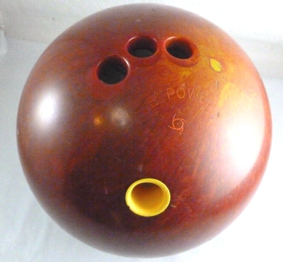Storm Fire Power 9lbs Bowling Ball Red/Orange Reactive 4 Fin