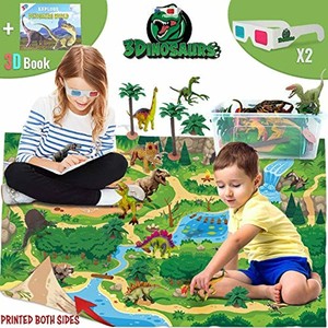 3d dinosaur play mat