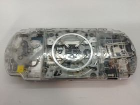 Sony PSP-3000 Playstation Portable Handheld Console Clear Shell Custom