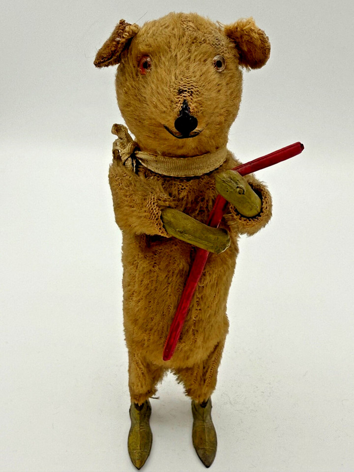 Vintage Wind-up Dancing Bear Automaton