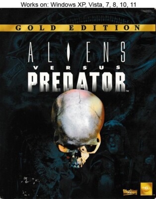 Aliens Versus Predator Gold Edition PC Game 2000 Windows 10 11