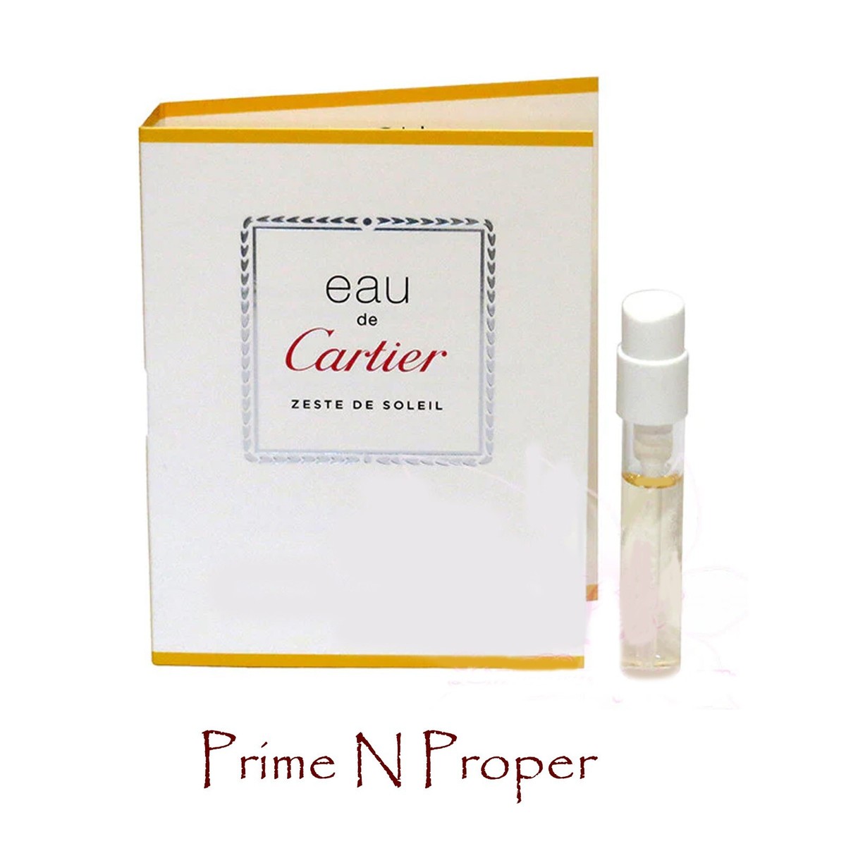 x Zest de Soleil by Cartier fl mL Sample Spray