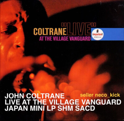 4BT JOHN COLTRANE LIVE AT THE VILLAGE VANGUARD JAPAN MINI LP SHM