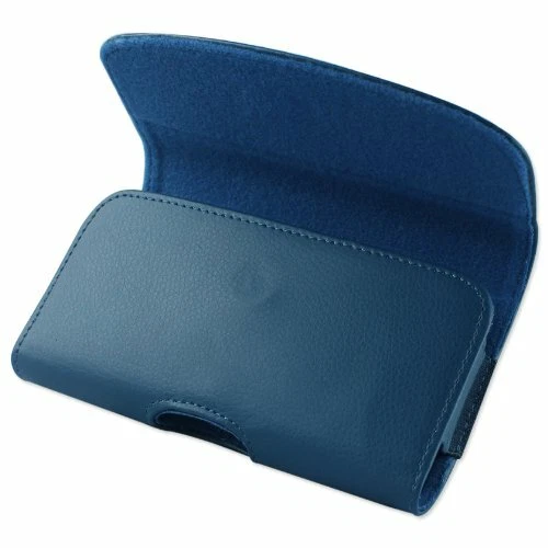 Reiko Horizontal Pouch for Samsung Galaxy Note I9220 Blue New with Damage - Image 2 of 4