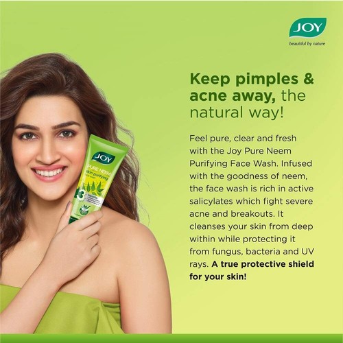 2 x 100ml PURE NEEM Salicylic Acid Skin purifying Acne Pimple Prevent Face wash - Picture 4 of 4