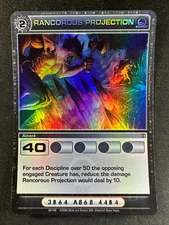 Chaotic Rancorous Projection 60/100 ROTO 1st Edition Super Rare Attack NM/LP