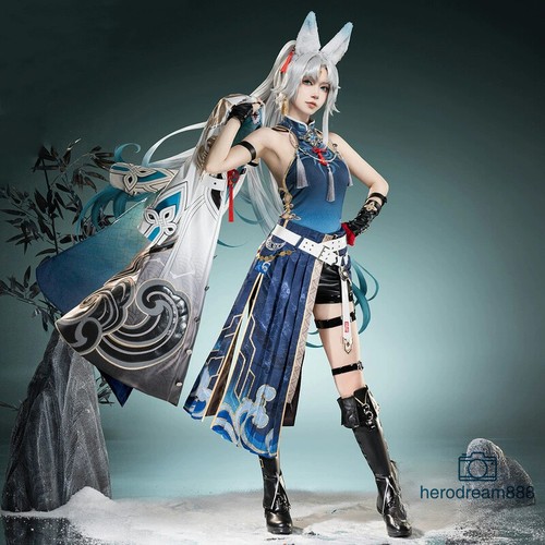 Honkai Star Rail Feixiao Cosplay Costume Women Suit Dress Halloween Cos Outfit - Picture 3 of 18
