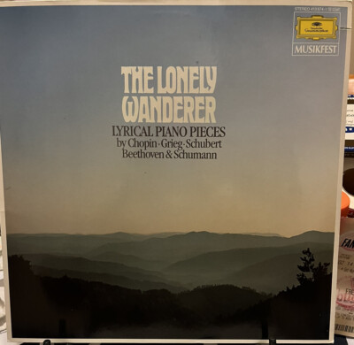 LYRICAL PIANO PIECES - The Lonely Wanderer Vinyl LP 1977 Musikfest 413 674-4 NM