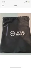 Star Wars EA Black Cinch Sack Drawstring Backpack *NEW*