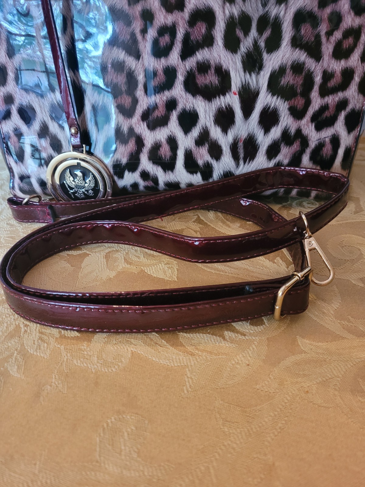 GORGEOUS!    Ameri Mode Hand Bag - Leopard Print … - image 12