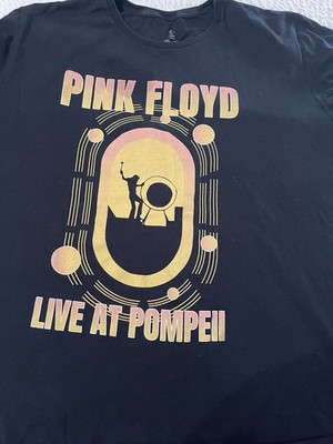 Pink Floyd Live at Pompeii Black T-Shirt Size 2XL
