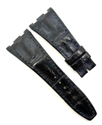 Audemars Piguet ROO 28mm x 18mm Blue Alligator Watch Strap Band Authentic OEM