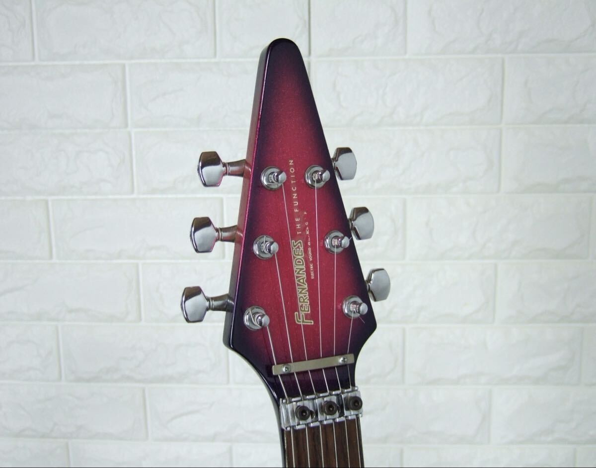 Electric Guitar Fernandes The Function BSV Flying V 1980s Made in