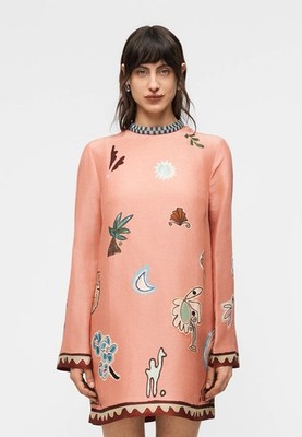 alemais long sleeve mini dress Lucy Long Sleeve Mini Dress