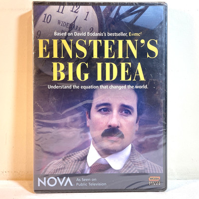 EINSTEIN'S BIG IDEA (2005) DVD Biography Documentary Drama History NEW