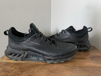 ECCO Golf BIOM C4 Black Lace Up Performance Golf Shoes Sneakers Men's Size 9-9.5