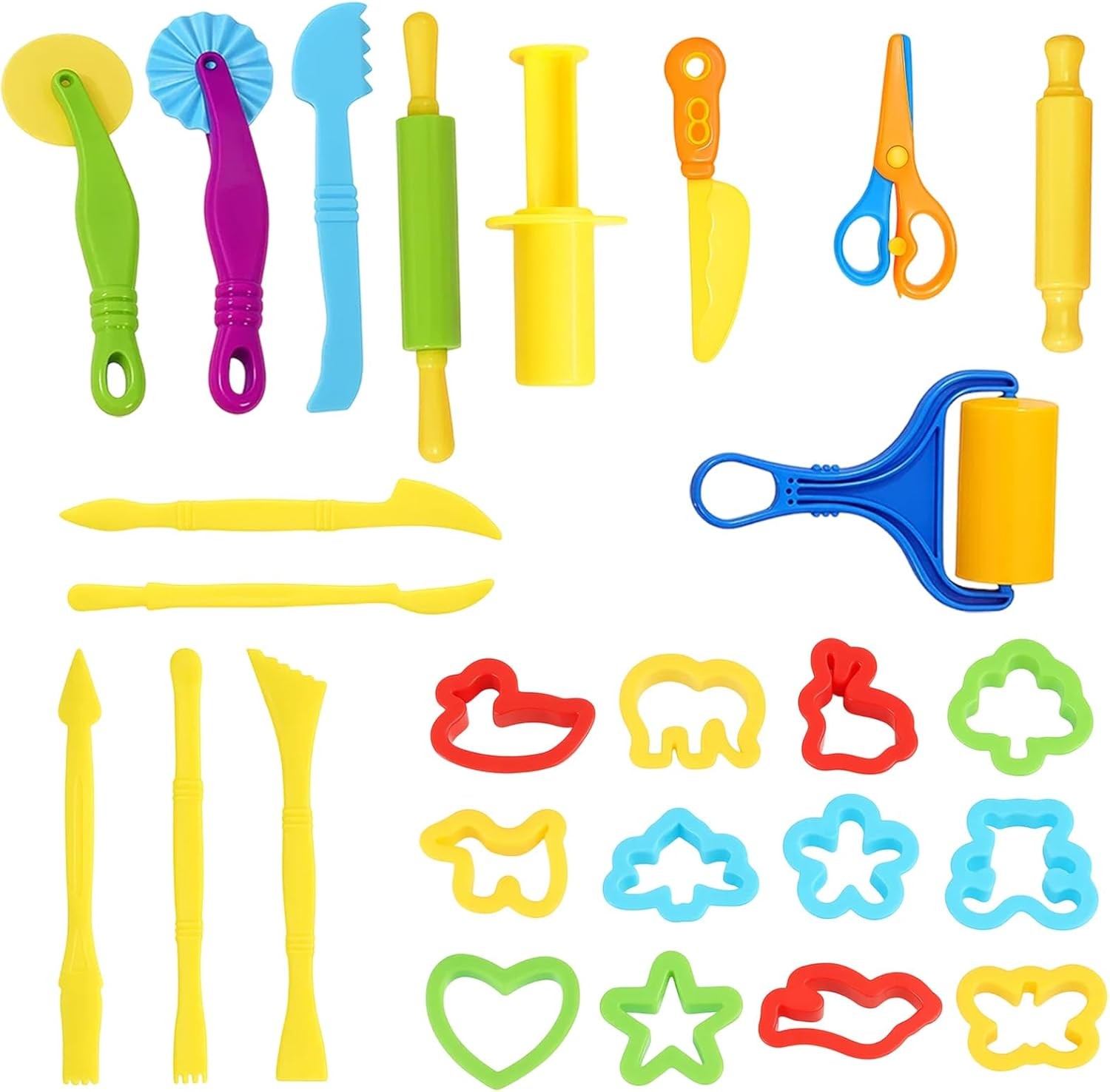 26 Pcs Playdough Accessories, Playdough Set, Play Doh Tools Set for Kids, Educa
