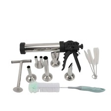 .Beef Jerky Maker Kit 1LB Stainless Steel Manual Sausage Stuffer Jerky Making