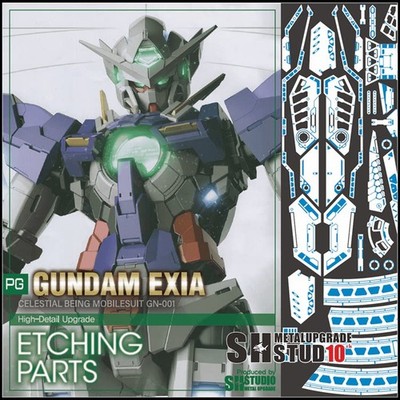 SH STUDIO PG 1/60 Nengangel Gundam EXIA Special Metal Etching Sheet, Supplement