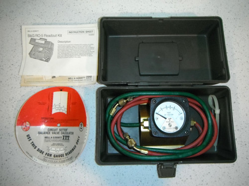 Vintage Bell & Gosset RO-5 Readout Kit V55690 & Accessories USA NICE!
