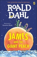 James And The Giant Peach | The Scented Peach Edition | Roald Dahl | Taschenbuch