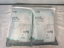 Lot of 2 Motif Medical Breastmilk Storage Bags 6 oz 90 Count BPA Free 180 Bags