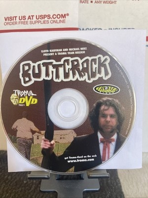 Buttcrack DVD 1998 Troma Lloyd Kaufman, Michael Herz MOJO NIXON Zombies - Loose