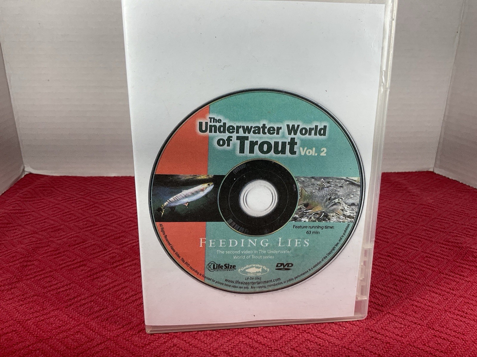 The Underwater World of Trout Vol. 2 DVD Rental Tested Fast Shipping