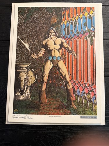 Barry Windsor Smith - Set Of 5 Prints Gorblimey Press 1975 #349/920 - 11" x 15"