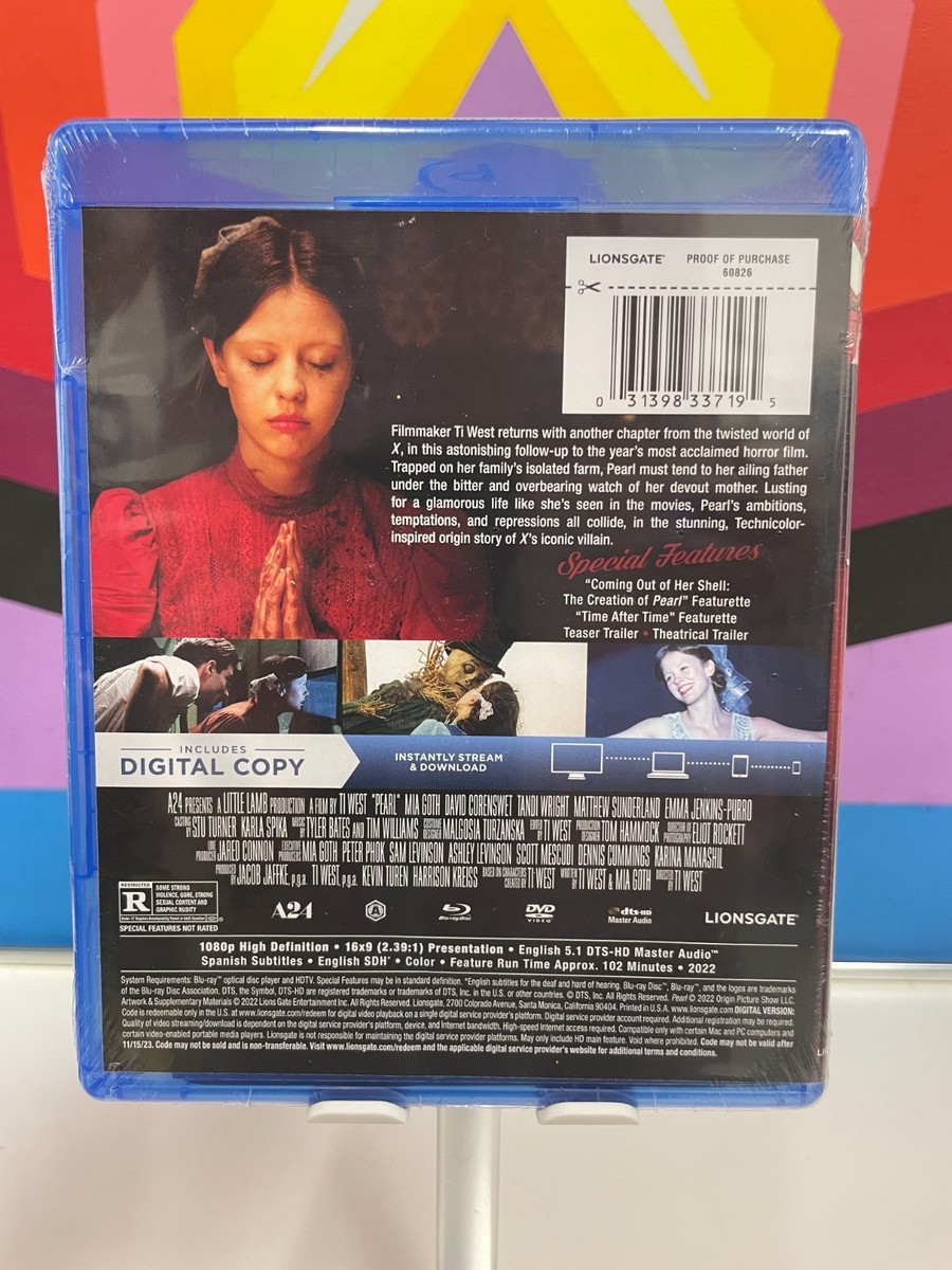 Pearl (Blu-ray,2022,Standard Edition) for sale online | eBay