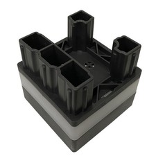 Environmentally Friendly Solar Power Pillar Light for Outdoor Fence Decor