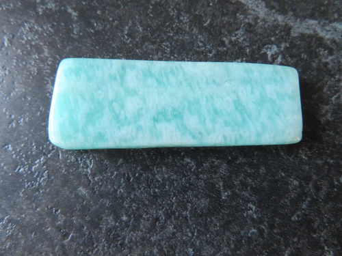 LOVELY AMAZONITE (9.0 grams / 45 mm) STICK / FLAT STONE (A12) 'CALMING' - Picture 2 of 7