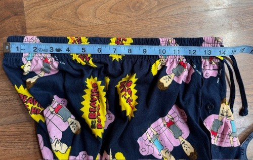 Beavis and Butt-Head Pajama PJ Pants Mens Size Medium 32-34 Mike Judge MTV EUC - Picture 8 of 9