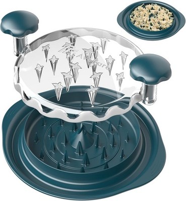 Pro Chicken Shredder, 10.8'' Visible Chicken Breast Shredder Tool Twist