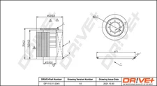 Dr!ve+ DP1110.11.0341 Oil Filter for Citroën,DS,FIAT,FORD,OPEL,PEUGEOT,TOYOTA,VAUX