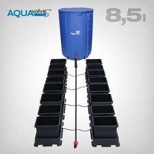 Autopot easy2grow Bewässerungsset 16x8,5L - stromlos AQUAValve5 wassersparend