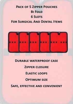 Zipper Pouch (Carrying Case) for surgical, Dental, and Medical Students