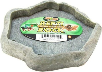Zoo Med FD-20 Repti Rock Feed Dish, Small ( Packaging May Vary)