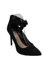 Michael Michael Kors Womens Pointed Toe Ankle Strap Black Size 8B