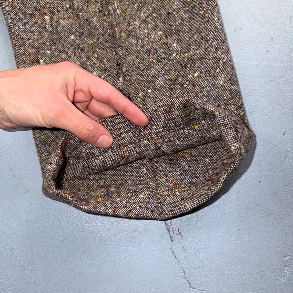 Pantalones de lana moteados de colección años 40 para hombre talla 32x32 Rockabilly muilticolor años 40 Foto 4 de 4