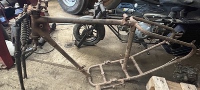 Excelsior Consort rigid frame with girder forks Vintage Motorcycle