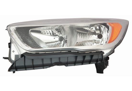 ABAKUS Headlight 431-11AGLMLD-EM Left for Ford 2016+ H7 H15 W5W