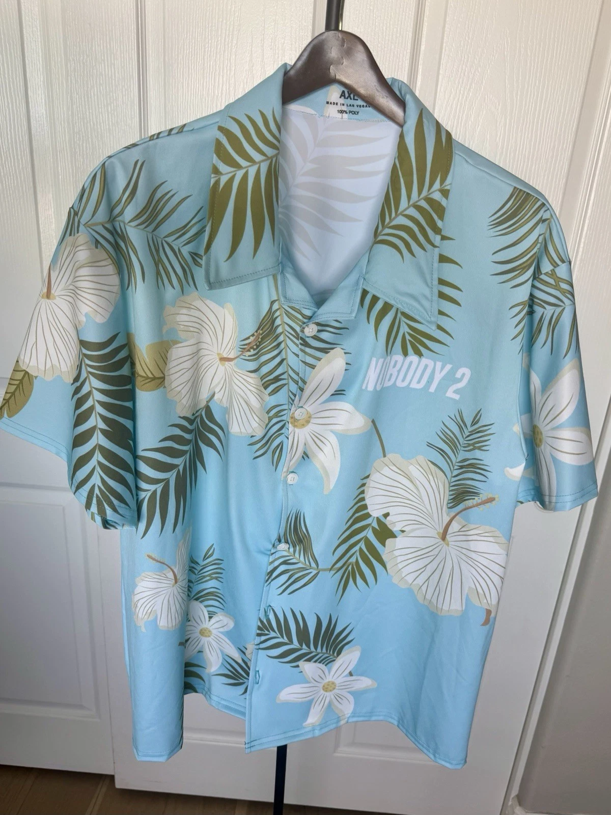 “Nobody 2” Movie Bob Odenkirk Hawaiian Floral Shirt SIZE XL Fast Ship Merch