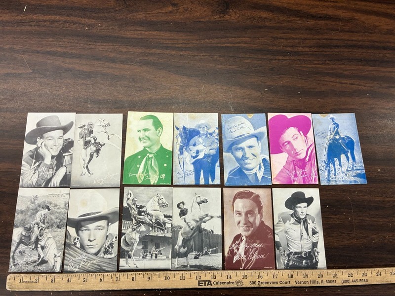 lot 13 western arcade exhibit cards 